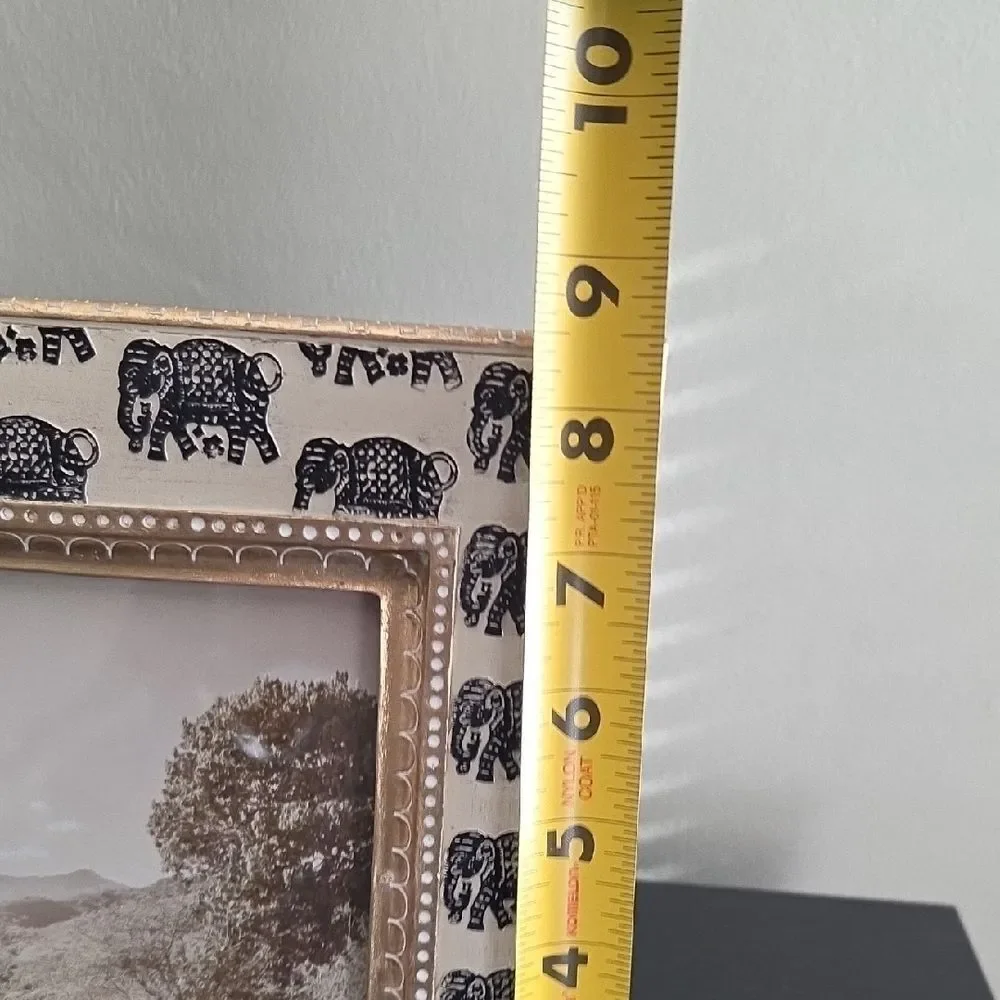 Elephant Patterned Photo Frame